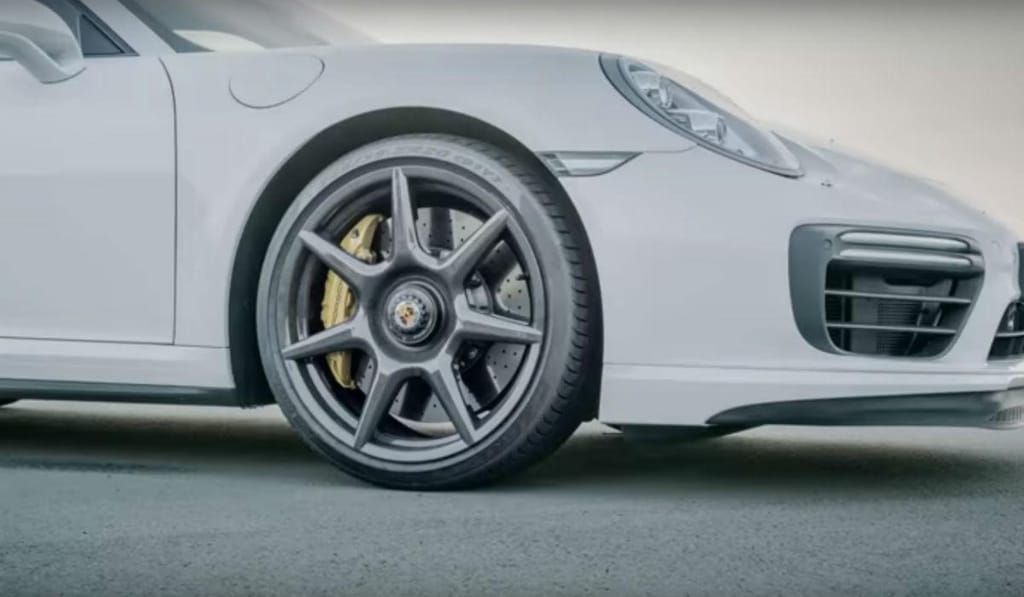 Jantes Porsche em fibra de carbono