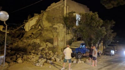 Polícia confirma uma morte e três desaparecidos devido a sismo em ilha italiana - TVI