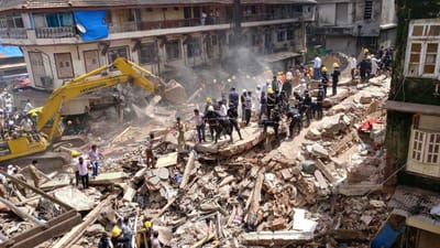 Mortos em derrocada de prédio na Índia sobem para 33 - TVI