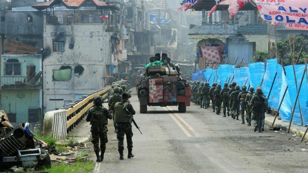 Exército filipino em Marawi