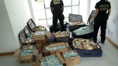 Quase 14 milhões encontrados em apartamento usado por ex-ministro do Brasil - TVI