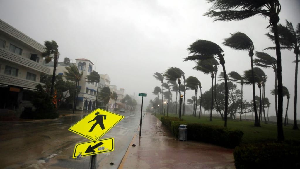 Furacão Irma chega à Florida 