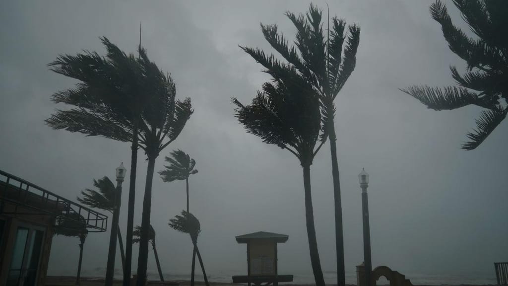 Irma chega à Florida 