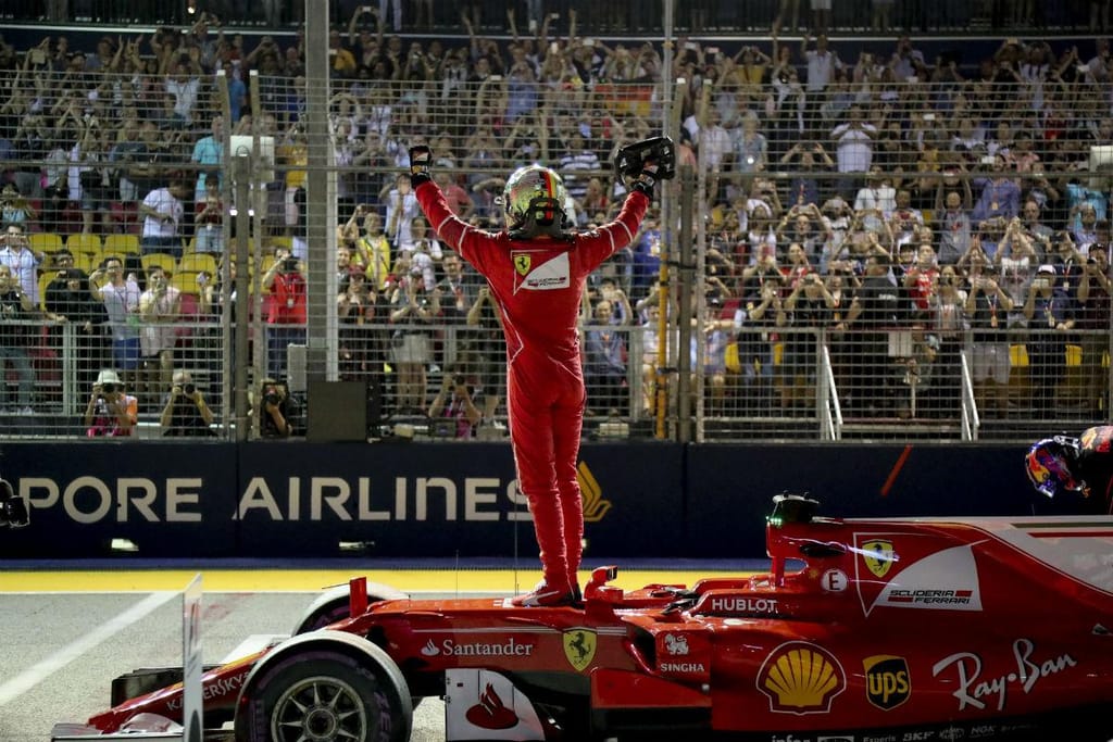 Sebastian Vetel - Ferrari - Singapura