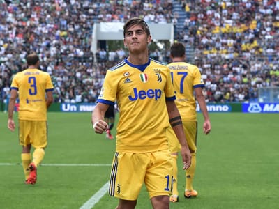 Atenção, Sporting: Dybala-show dá liderança à Juventus - TVI