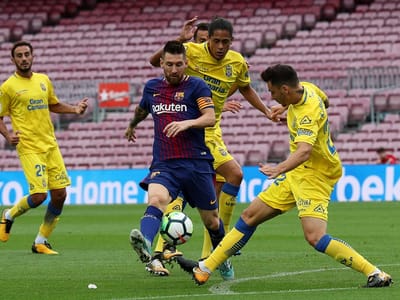 Catalunha: Barça aceitou posição do Las Palmas no Camp Nou - TVI