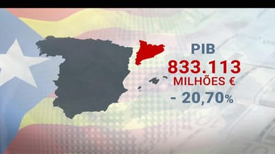 Falemos de milhões: como Espanha sai a perder sem a Catalunha - TVI