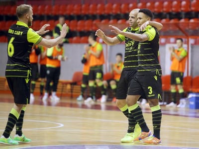 Futsal: Sporting continua a vencer, desta vez a vítima foi o Desp. Aves - TVI