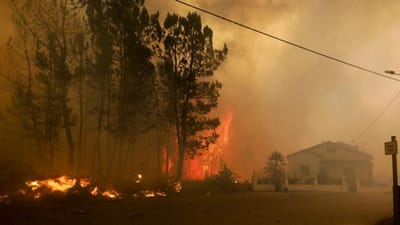 Lousã ativa Plano Municipal de Emergência devido ao fogo - TVI