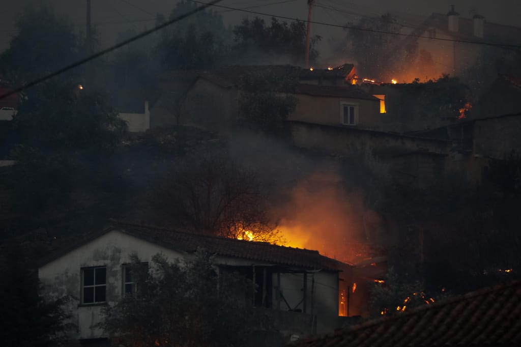 Incêndio em Vila Nova de Poiares