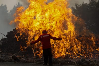 Fogo em Vale de Cambra está "descontrolado" - TVI