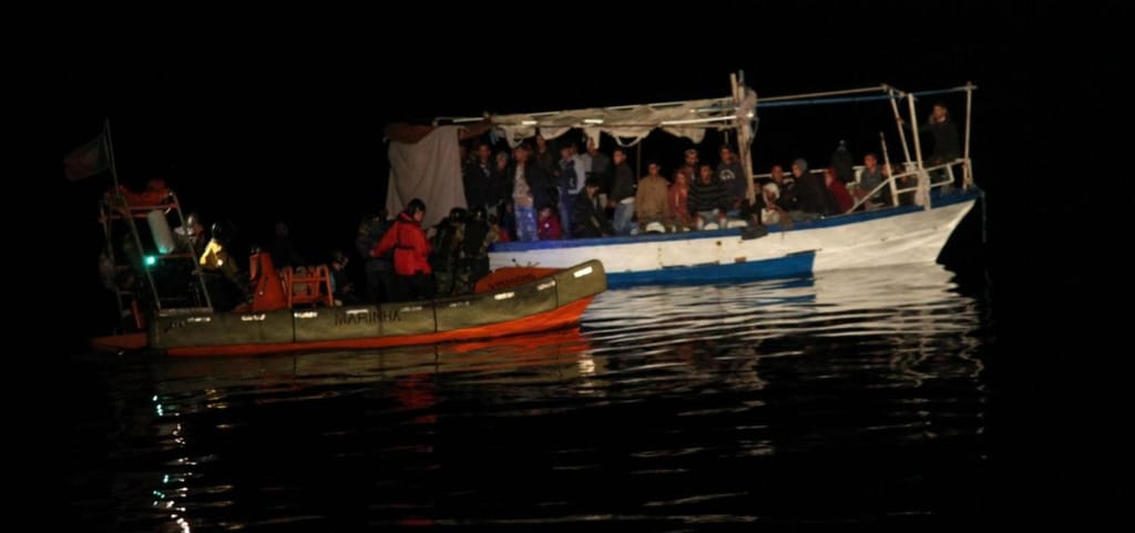 Migrantes Lampedusa
