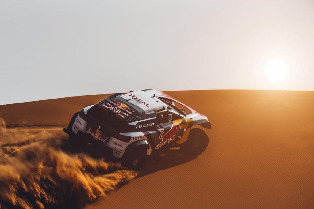 Peugeot Total com dream Team no Dakar'2018
