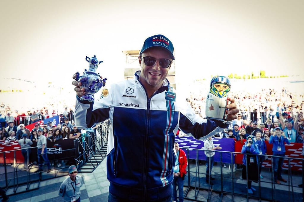 Mensagens de apoio a Felipe Massa