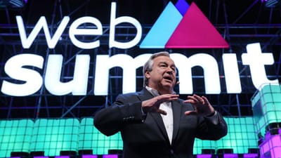 Guterres na Web Summit: "Temos de olhar para o futuro próximo com uma visão estratégica" - TVI