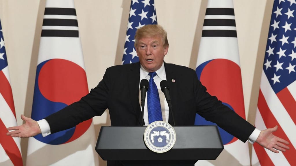 Donald Trump em Seul