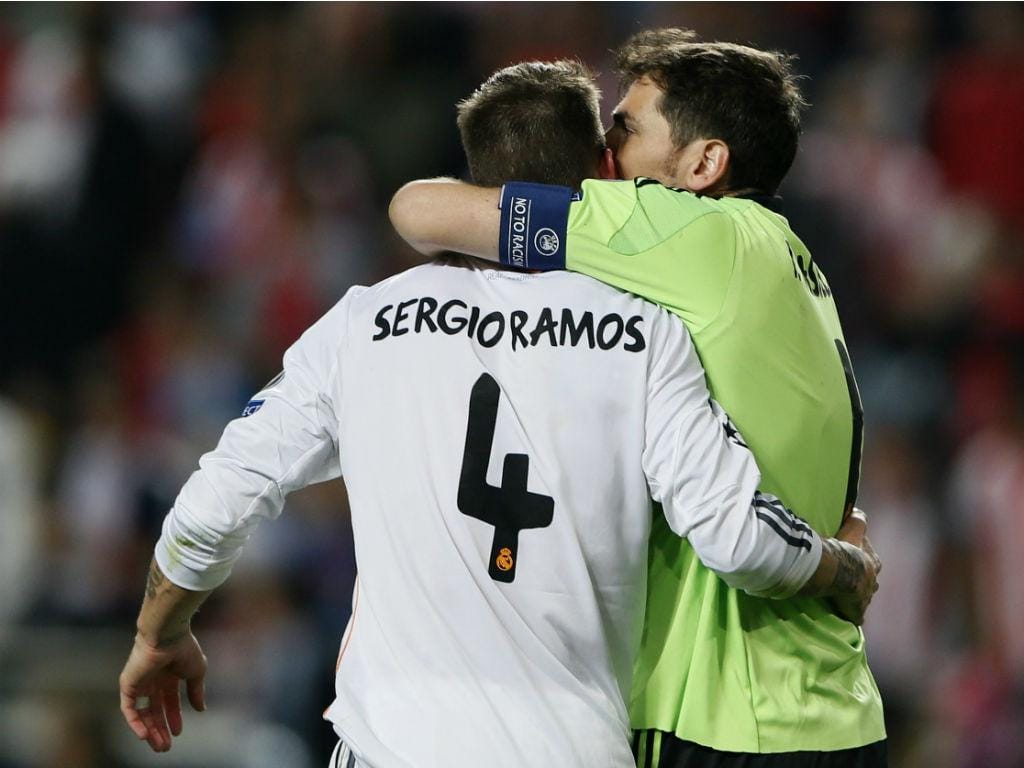 Sergio Ramos e Iker Casillas (Reuters)