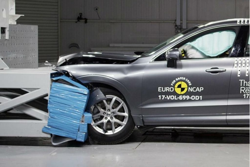 Volvo XC60 passou com 98% na proteção dos ocupantes em caso de embate