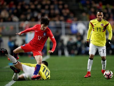 VÍDEO: Coreia de Bento impõe primeira derrota à Colômbia de Queiroz - TVI