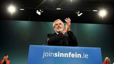 Gerry Adams anuncia que deixa presidência do Sinn Féin em 2018 - TVI