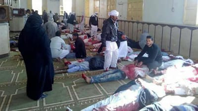 Número de mortos em atentado no Egito sobe para 305 - TVI