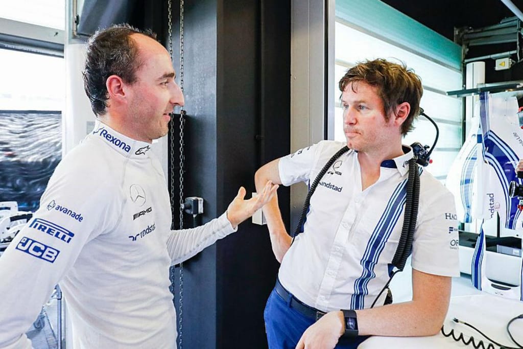 Kubica já está em testes com a Williams