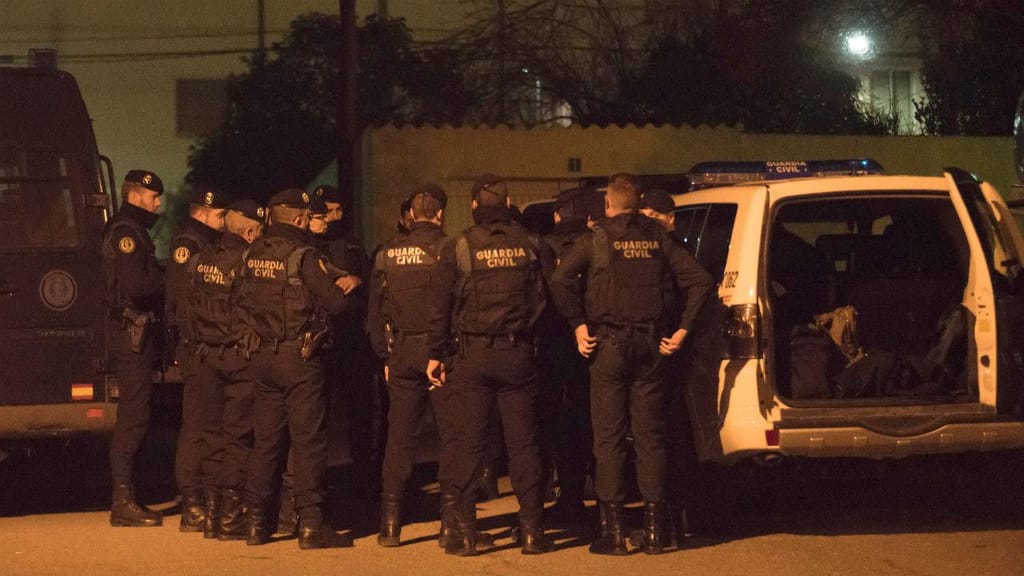 Operação policial em Espanha