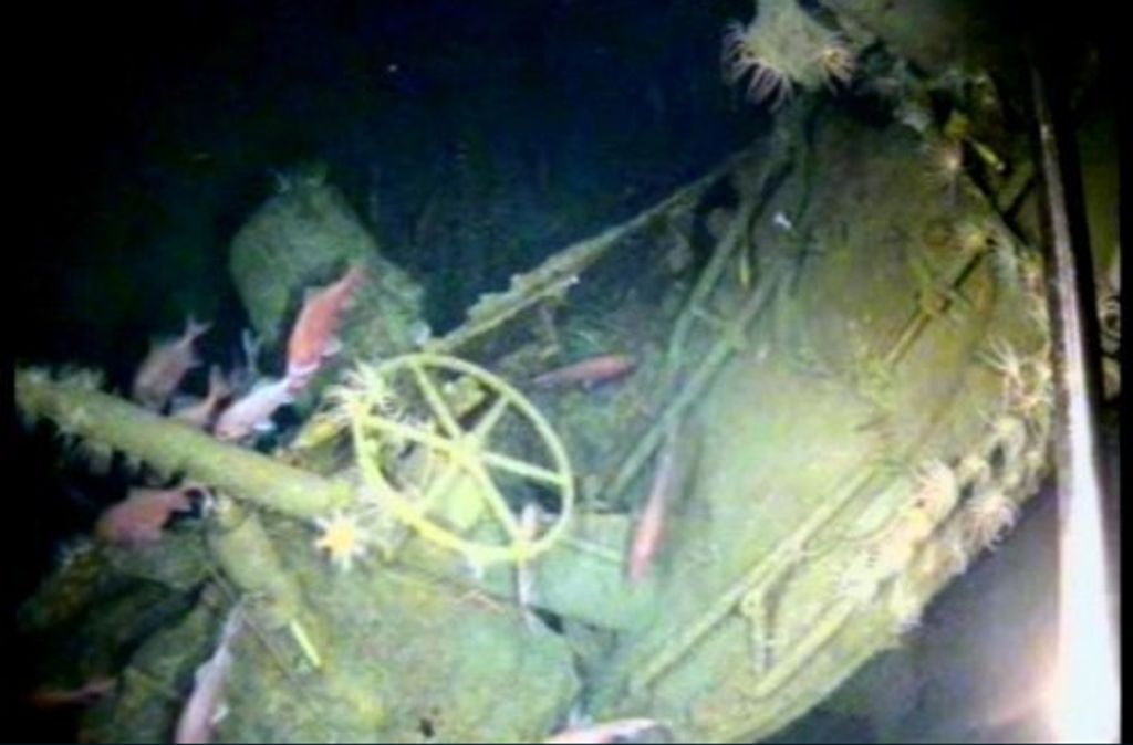 Submarino encontrado 103 anos depois 