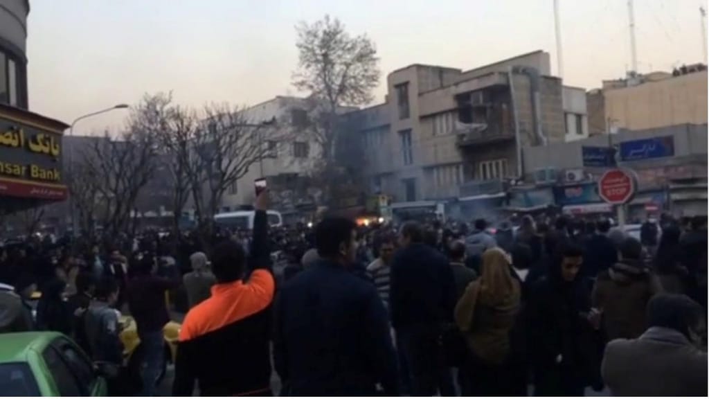 Irão - protestos em Teerão