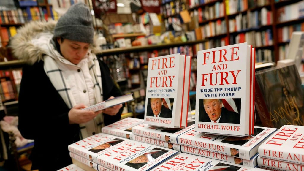 Livro "Fire and Fury"