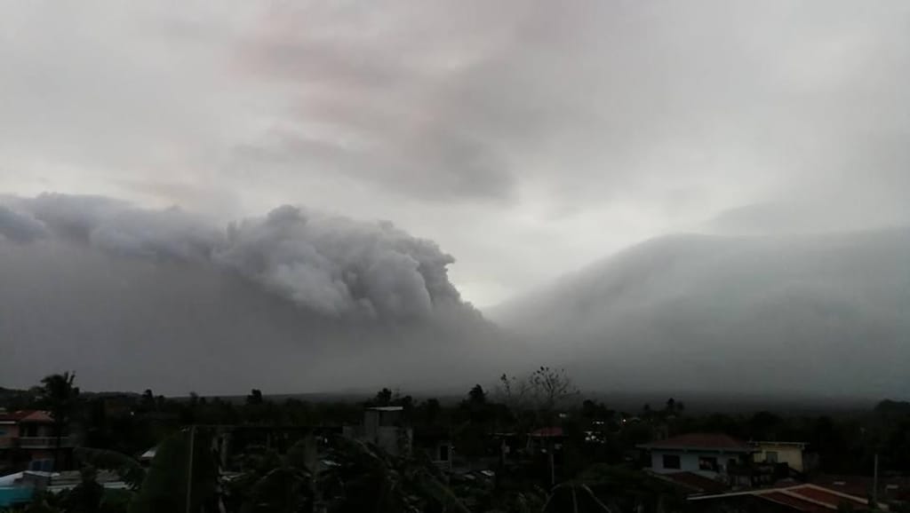 Vulcão Filipinas
