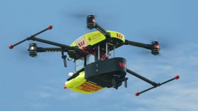 Pela primeira vez um drone salvou duas vidas no mar - TVI