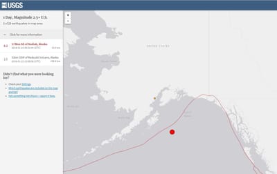Sismo de 7,9 no Alasca gera alerta de tsunami - TVI