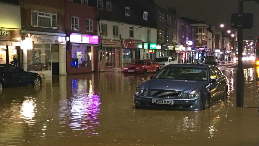 Inundação Londres