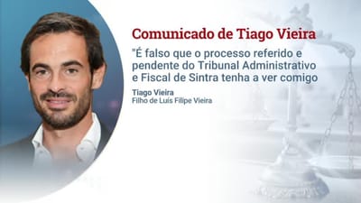 Filho de Luís Filipe Vieira nega ter dívida fiscal - TVI
