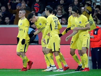 VÍDEO: golo à-Cantona na vitória do PSG frente ao Lille de Edgar Ié - TVI
