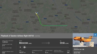 Avião com 71 pessoas a bordo despenha-se em Moscovo - TVI