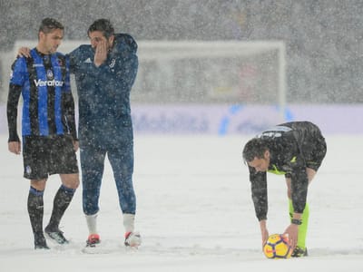 Itália: nevão adia o Juventus-Atalanta - TVI