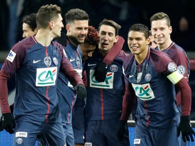 França: Di María bisa, PSG garante presença nas meias-finais da Taça - TVI