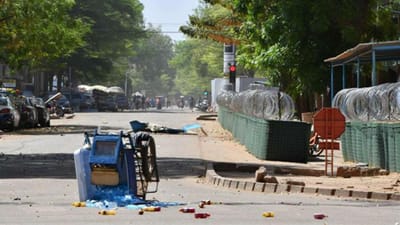Embaixada francesa alvo de atentado na capital do Burkina Faso - TVI