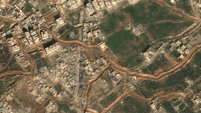 Imagens de satélite mostram Ghouta antes e depois do massacre - TVI