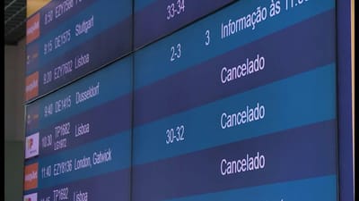 Vento forte na Madeira cancela voos - TVI