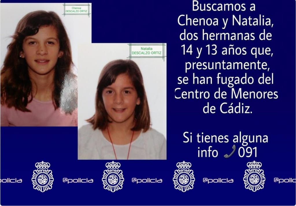 Raparigas procuradas pela polícia espanhola