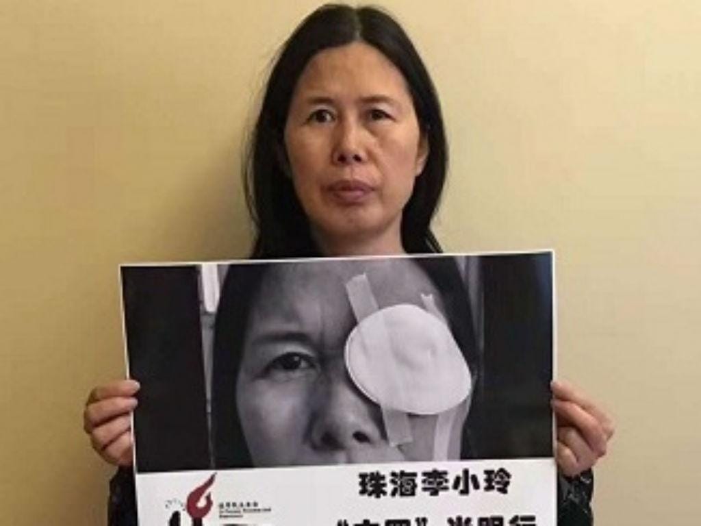 Ativista chinesa Li Xiaoling