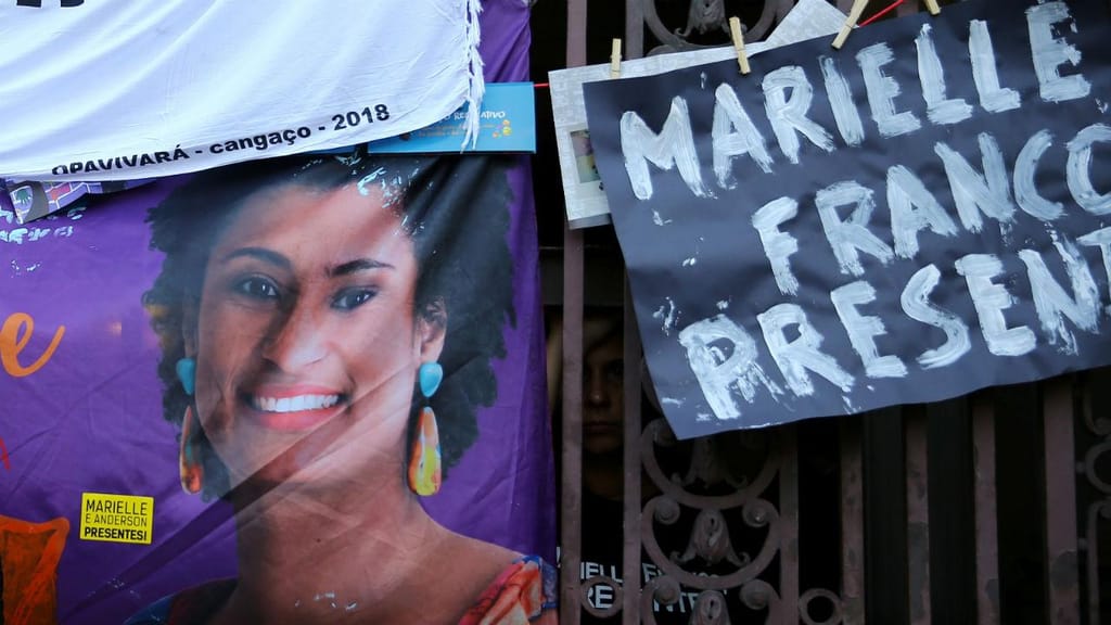 A despedida de Marielle Franco no Rio de Janeiro