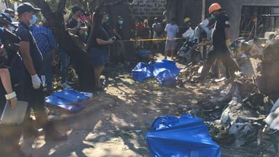 Dez mortos em queda de bimotor sobre casa nas Filipinas - TVI