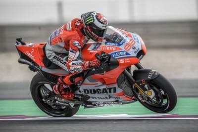 MotoGP: Jorge Lorenzo testou novo chassi da Ducati - TVI