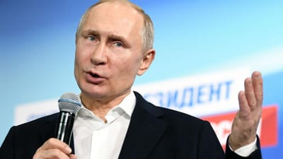 Putin diz que a Rússia "ama a paz" - TVI