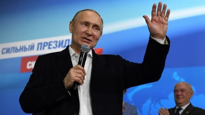 Putin reconduzido como presidente da Rússia - TVI
