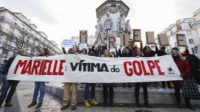 Centenas protestam em Portugal contra o assassinato de Marielle Franco - TVI